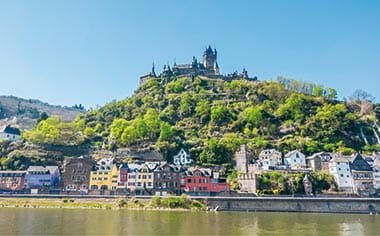 Old Town Cochem and the Reichsburg Castle Old Town Cochem and the Reichsburg Castle